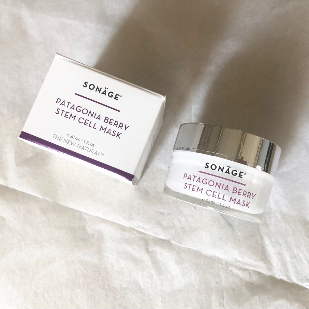 NIB Sonage Patagonia Berry Stem Cell Mask